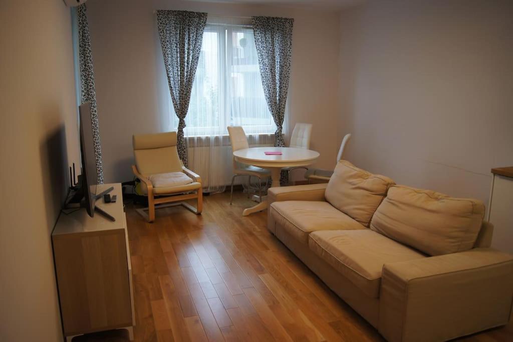 Cichy, Nowoczesny, Komfortowy Przy Galerii Mokotow Appartement Warschau Buitenkant foto