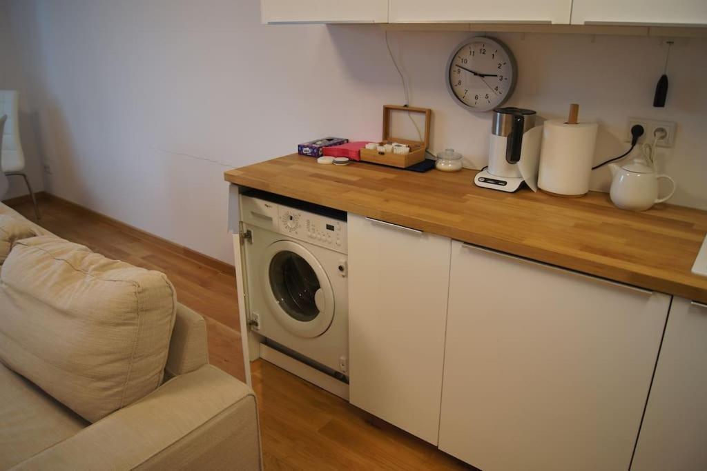 Cichy, Nowoczesny, Komfortowy Przy Galerii Mokotow Appartement Warschau Buitenkant foto